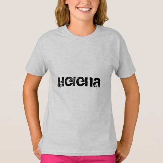Helena Orphan Black, blokletters T-shirt (Voorkant)