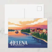 Helena USA Briefkaart (Voorkant / Achterkant)