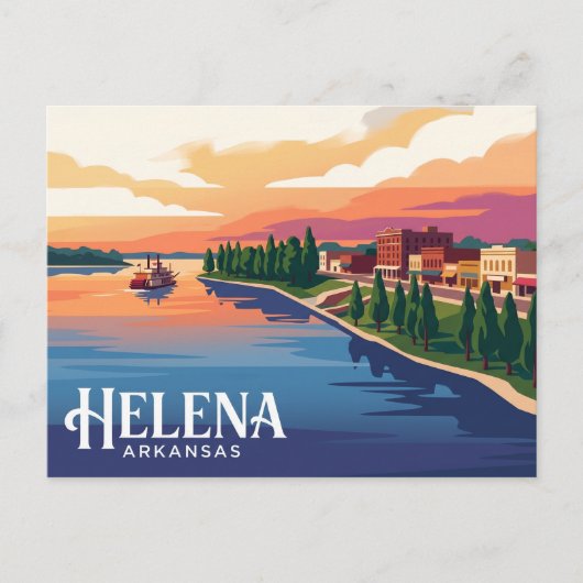 Helena USA Briefkaart (Voorkant)