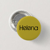 Helena van de zwarte naam Orphan in blokletter Ronde Button 3,2 Cm (Voorkant /achterkant)