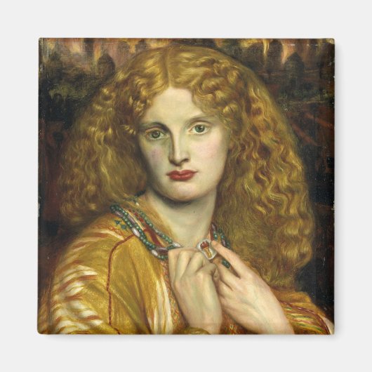 Helena van Troje (Dante Gabriel Rossetti) Magneet (Voorkant)
