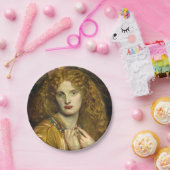 Helena van Troje (Dante Gabriel Rossetti) Papieren Bordje (Feest)