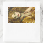 Helena van Troje (Dante Gabriel Rossetti) Rechthoekige Sticker (Tas)