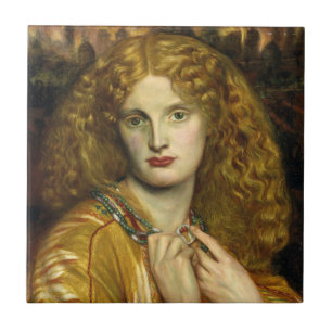 Helena van Troje (Dante Gabriel Rossetti) Tegeltje