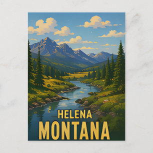 Helena Verenigde Staten Regio Amerikaanse Reizen Briefkaart