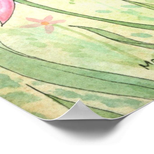 Helena's Garden Flower Fairy Poster (Hoek)