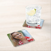 Helena's Ocean Whisper: een rustig uitje Kartonnen Onderzetters (Insitu)