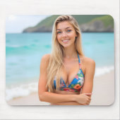 Helena's Ocean Whisper: een rustig uitje Muismat (Voorkant)