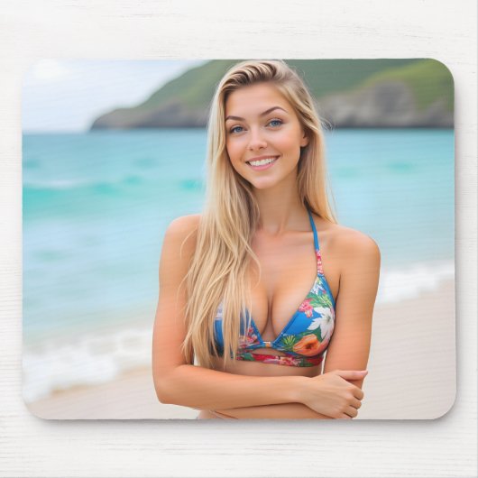 Helena's Ocean Whisper: een rustig uitje Muismat (Voorkant)