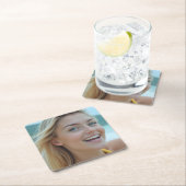 Helena's Paradise: Een kustdroom Kartonnen Onderzetters (Insitu)