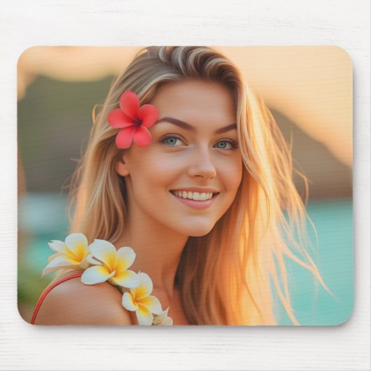 Helena's Paradise: Een kustdroom Muismat (Voorkant)