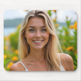 Helena's Paradise: Een kustdroom Muismat