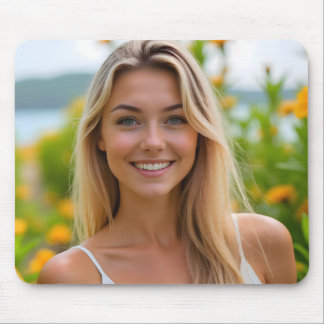 Helena's Paradise: Een kustdroom Muismat