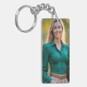 Helena's Paradise: Een kustdroom Sleutelhanger (Voorkant Links)