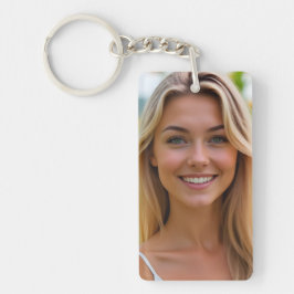 Helena's Paradise: Een kustdroom Sleutelhanger