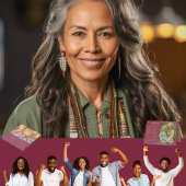 Helende gevoelens bedankkaart