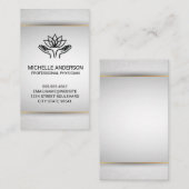Helende handen | Lotus Visitekaartje (Voorkant / Achterkant)