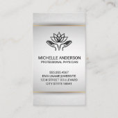 Helende handen | Lotus Visitekaartje (Voorkant)