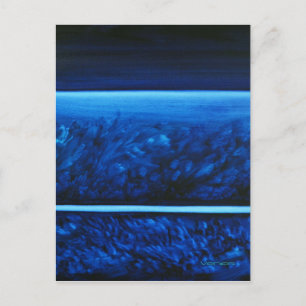 Helende kleuren Notecard/Briefkaart - Calming Blue Briefkaart