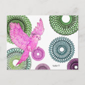 helende parkiet briefkaart (Voorkant)