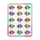 Helene circus performer magneet (Verticaal)