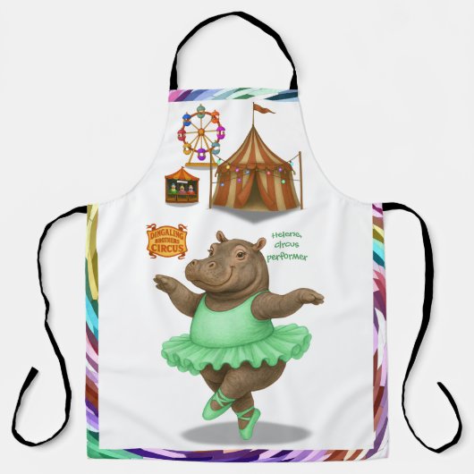 Helene circus performer schort (Voorkant)