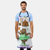 Helene circus performer schort (Gedragen)