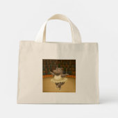 Helene circusartiest mini tote bag (Achterkant)