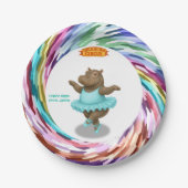 Helene circusartiest papieren bordje (Voorkant)