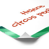Helene circusartiest perfect poster (Hoek)