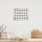 Helene circusartiest poster (Keuken)
