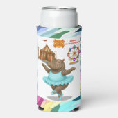 Helene circusartiest seltzer blikjeskoeler (Seltzer Voorkant)