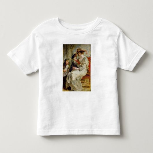 Helene Fourment met twee van haar kinderen Kinder Shirts (Voorkant)
