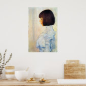 Helene Klimt portret van Gustav Klimt Poster (Keuken)
