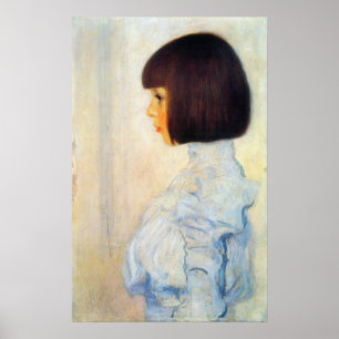 Helene Klimt portret van Gustav Klimt Poster
