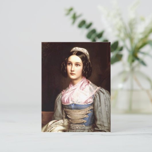 Helene Sedlmayr Briefkaart (Staand voorkant)