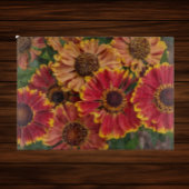 Helenium Autumnale Blooms Floral Snijplank