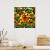 Heleniumbijenventilator Poster (Keuken)
