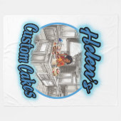 Helen's aangepaste koekjes fleece deken (Voorkant (Horizontaal))