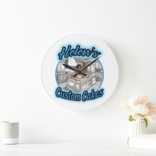 Helen's aangepaste koekjes grote klok (Huis)