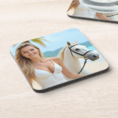 Helen's Majestic Companion Plastic Bier Onderzetter (Linkerzijde)