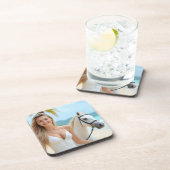 Helen's Majestic Companion Plastic Bier Onderzetter (Rechterzijde)