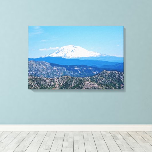 Helen's Uitzicht Canvas Afdruk (Insitu (Houten vloer))