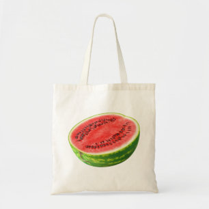 Helft watermeloen tote bag