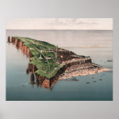  Helgoland Illustration Poster (Voorkant)