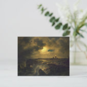 Helgoland in Moonlight, 1851 Briefkaart (Staand voorkant)