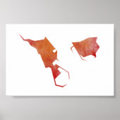 Helgoland Map Poster (Voorkant)