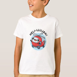 Heli-llujah Funny Helicopter Pun T-shirt