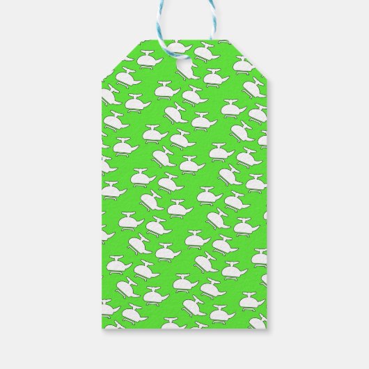 Heli verjaardagsfeestje cadeaulabel (Achterkant)