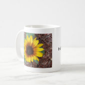 Helianthus Annuus Koffiemok (Voorkant links)